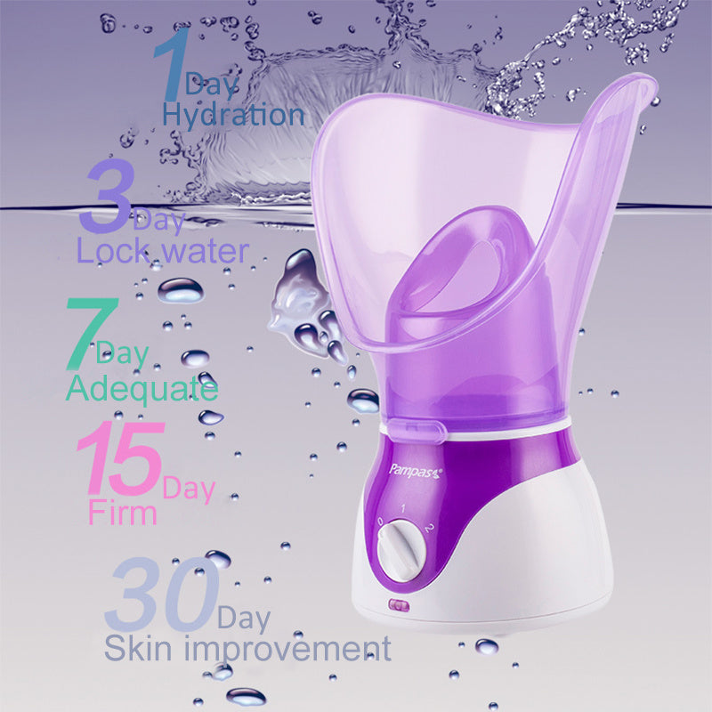 Facial Face Steamer Machine Pores Cleanser Mist Steam Sprayer Spa Sauna Skin Vaporizer Deep Cleansing Skin Care Facial Face Steamer Machine Pores Cleanser Mist Steam Sprayer Spa Sauna Skin Vaporizer Deep Cleansing Skin Care